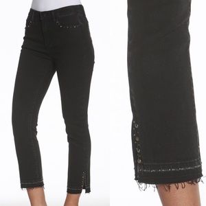 NWT Driftwood Amelia Straight Crop Jeans